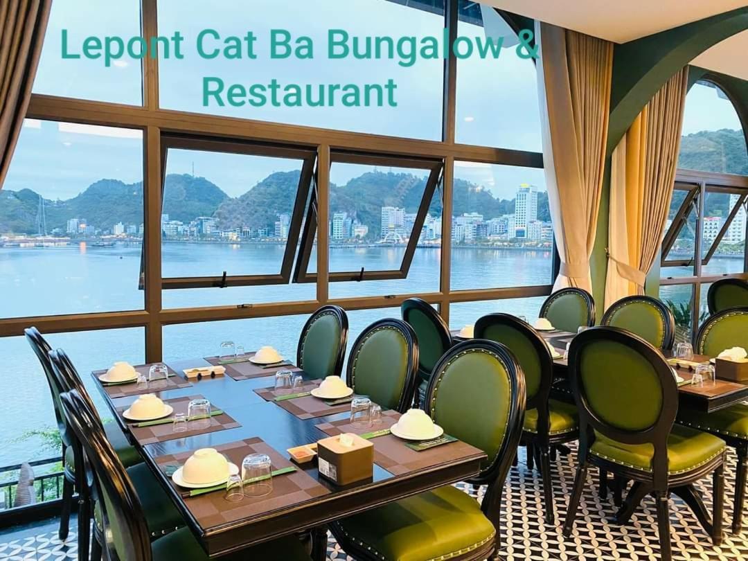 Lepont Cat Ba Bungalow Dong Khe Sau Esterno foto